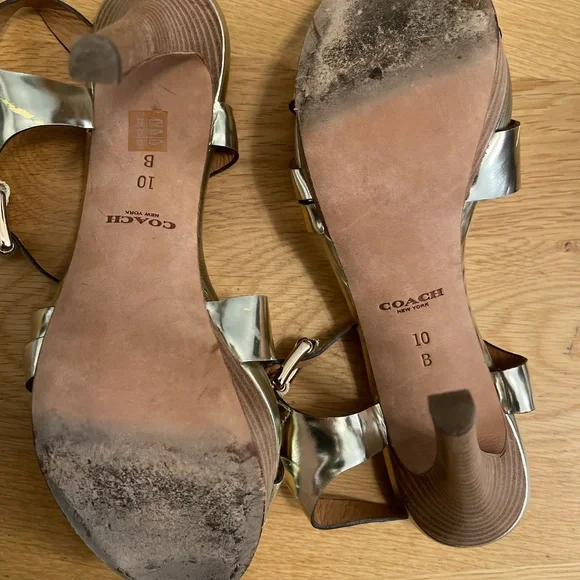 Coach Luxury High Heels - Size 10B - Picture 3 of 5